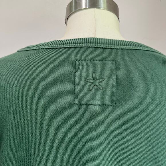 Aerie Oversized Green Sweatshirt Cozy Slouchy Lounge Casual Pullover Sz XS - Picture 7 of 8